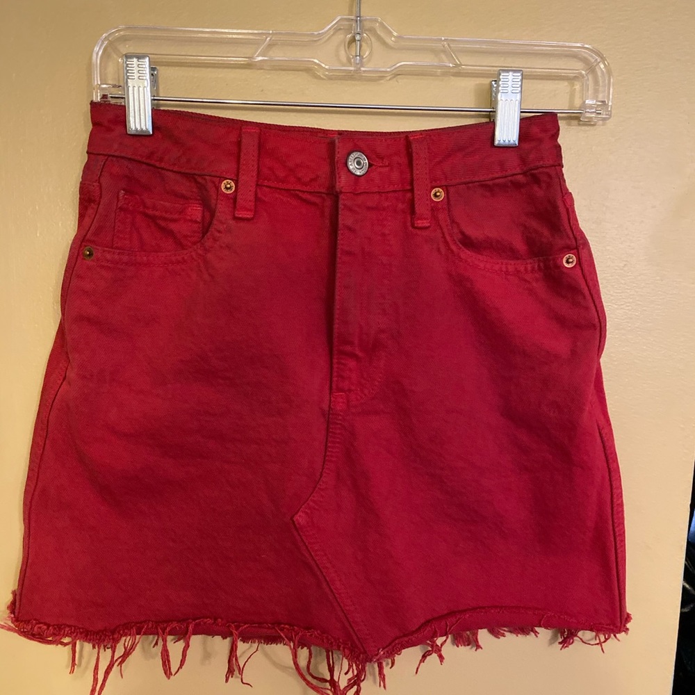 Abercrombie & Fitch ZOE Natural Rise Vintage Skirt